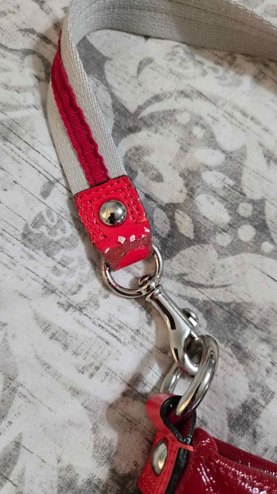 Coach Poppy - Red patent purse - photo 5