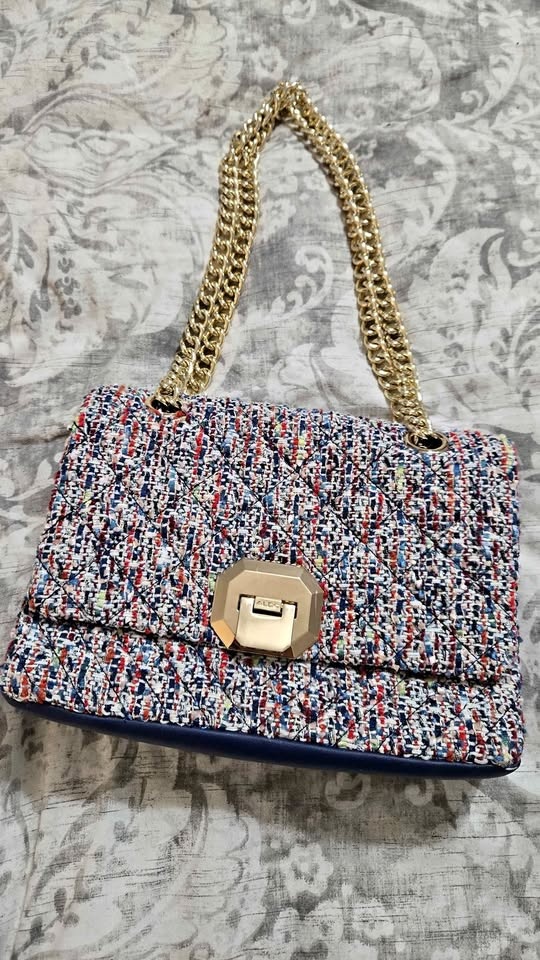 Tweed Multi-Coloured Purse NWOT