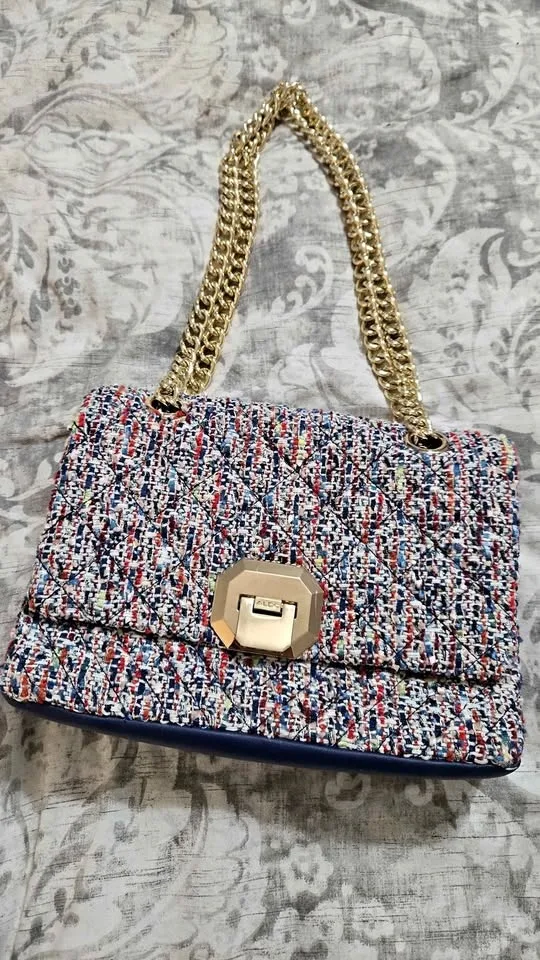 Tweed Multi-Coloured Purse NWOT