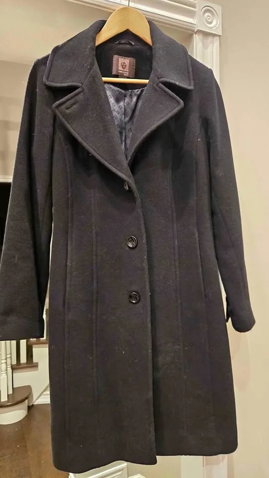 Like NEW Ann Klein Wool and Cashmere Coat