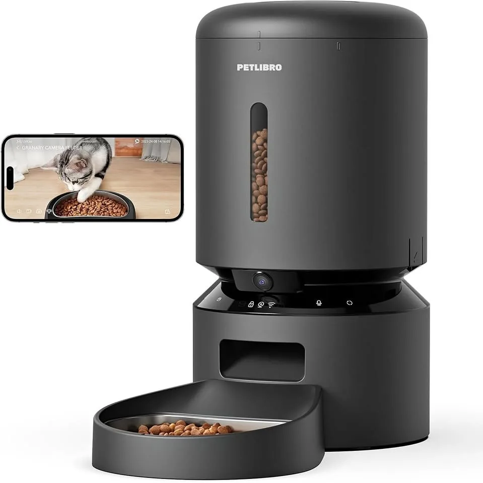 PETLIBRO Automatic Cat Feeder with Camera, 1080P HD