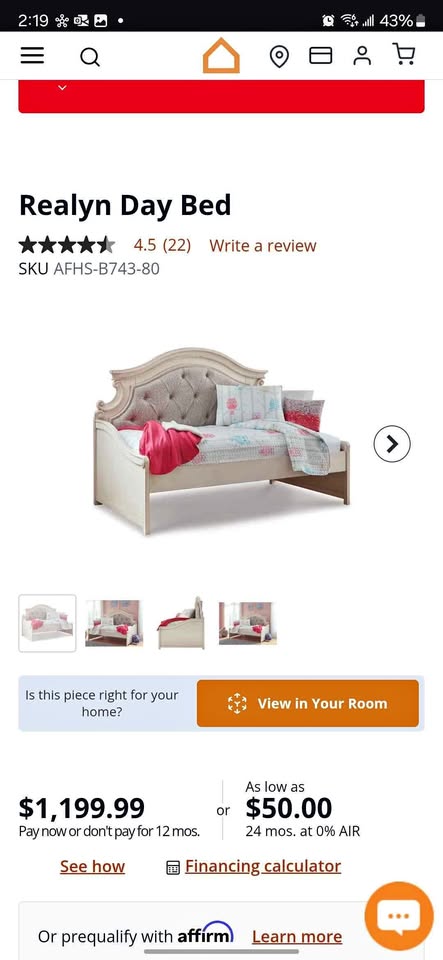Twin Day Bed