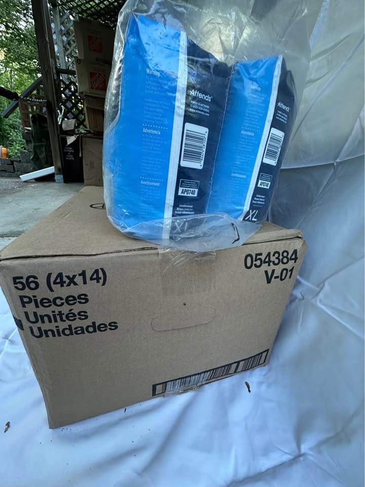 Attends XL, 14-count, four packs, new (=56 total briefs) - photo 2
