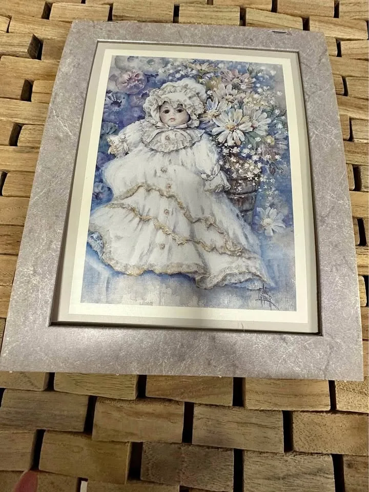 Julia Crainer matted print “Jenny Rebecca” #Cleanout