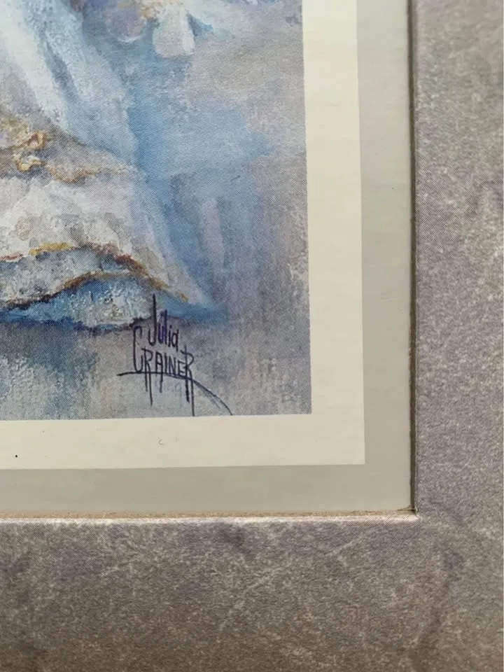 Julia Crainer matted print “Jenny Rebecca” #Cleanout image indicator(4)