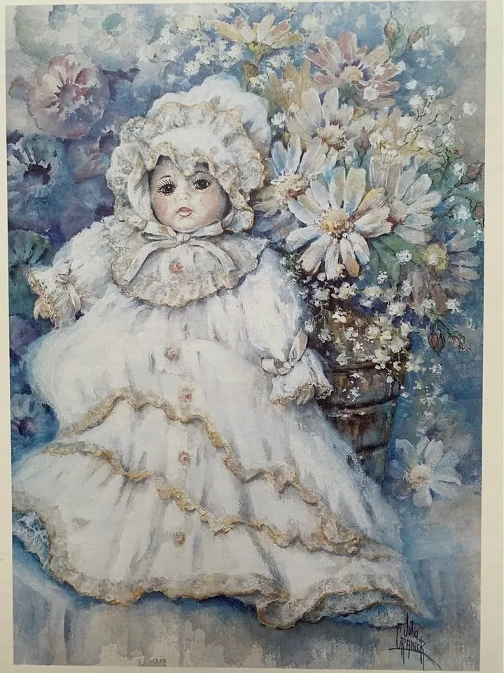 Julia Crainer matted print “Jenny Rebecca” #Cleanout image indicator(5)