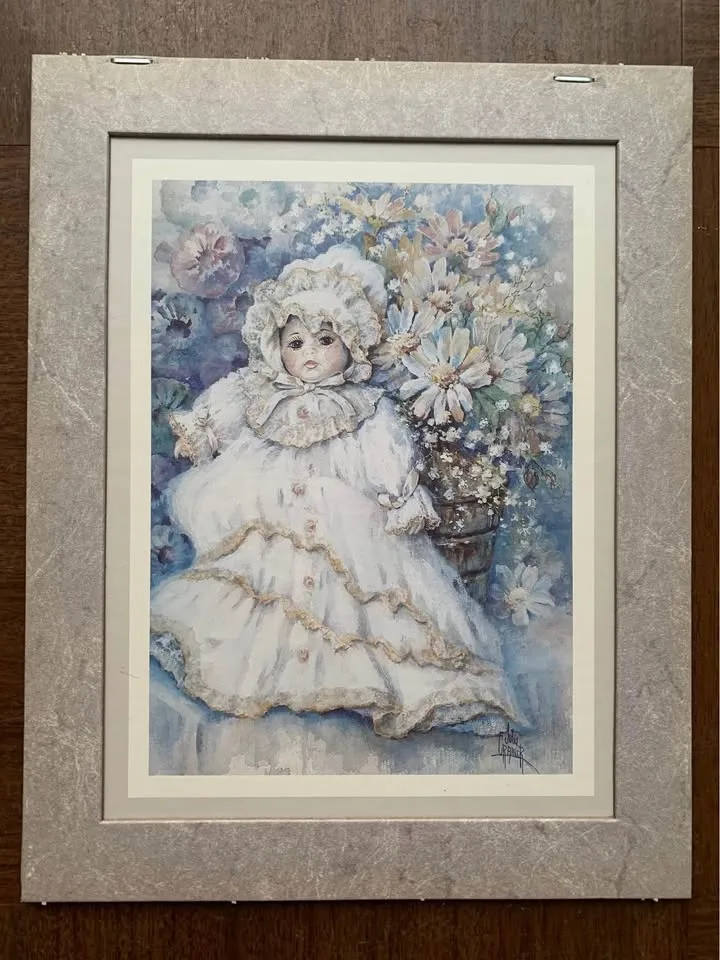 Julia Crainer matted print “Jenny Rebecca” #Cleanout image indicator(6)