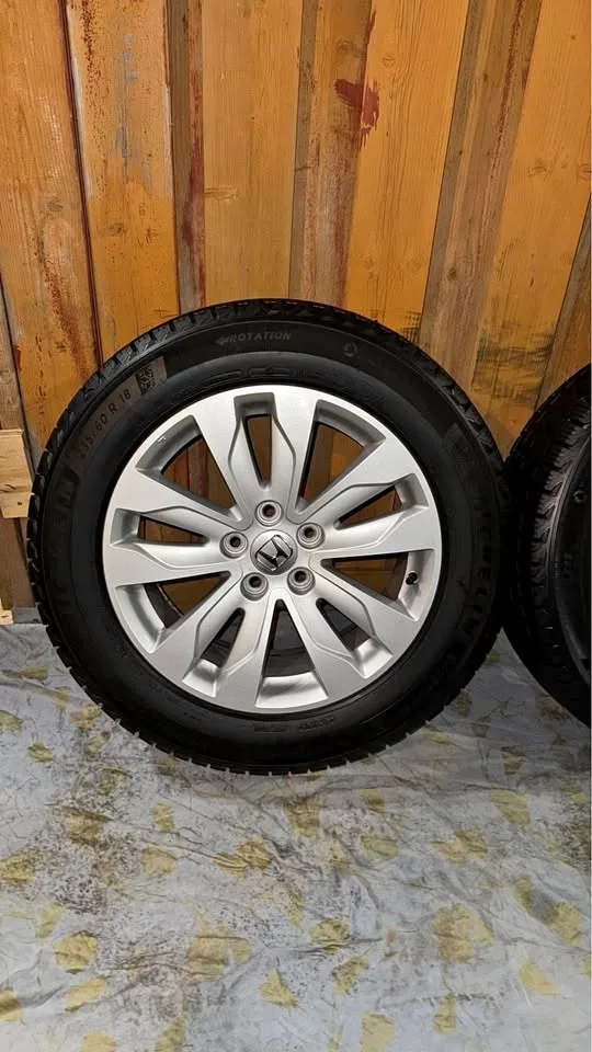 235/60R18 Michelin Winter Tires Honda Odyssey Pkg New