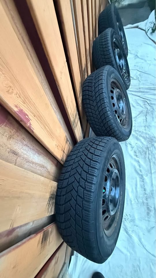 205/65R16 Michelin winter tires steel rims Toyota Camry winter p - photo 4