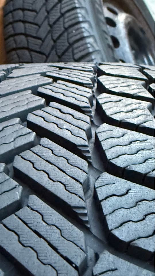 205/65R16 Michelin winter tires steel rims Toyota Camry winter p - photo 5