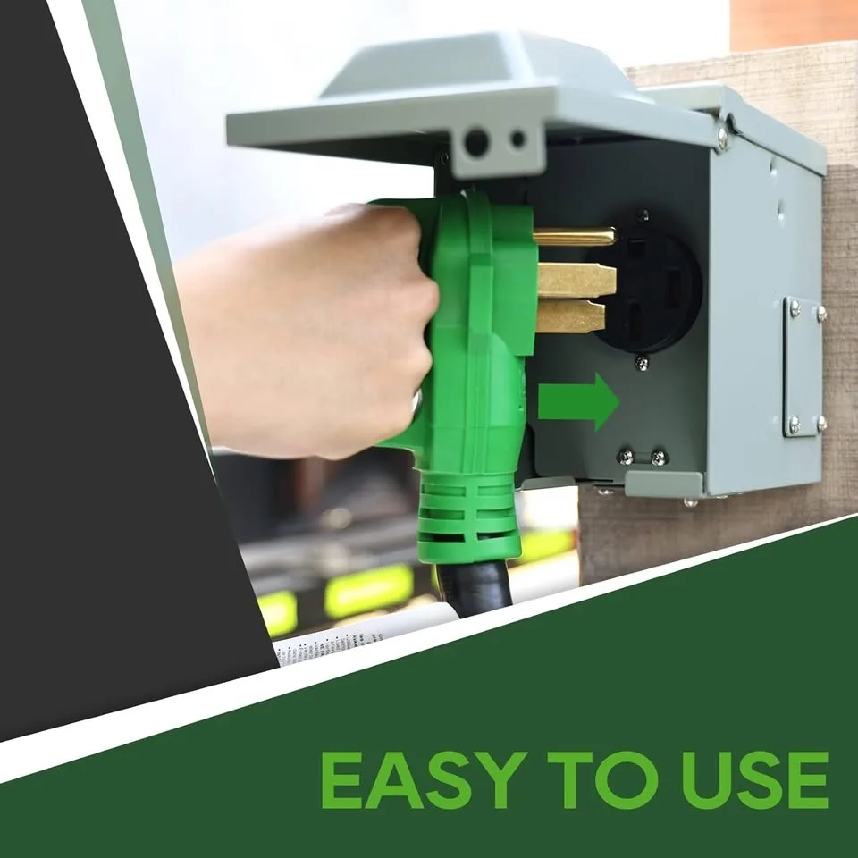 RVGUARD 50 Amp RV Power Extension Cord image indicator(5)