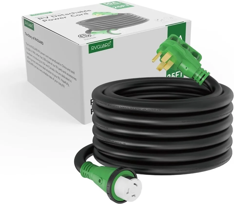 RVGUARD 50 Amp RV Power Extension Cord image indicator(6)