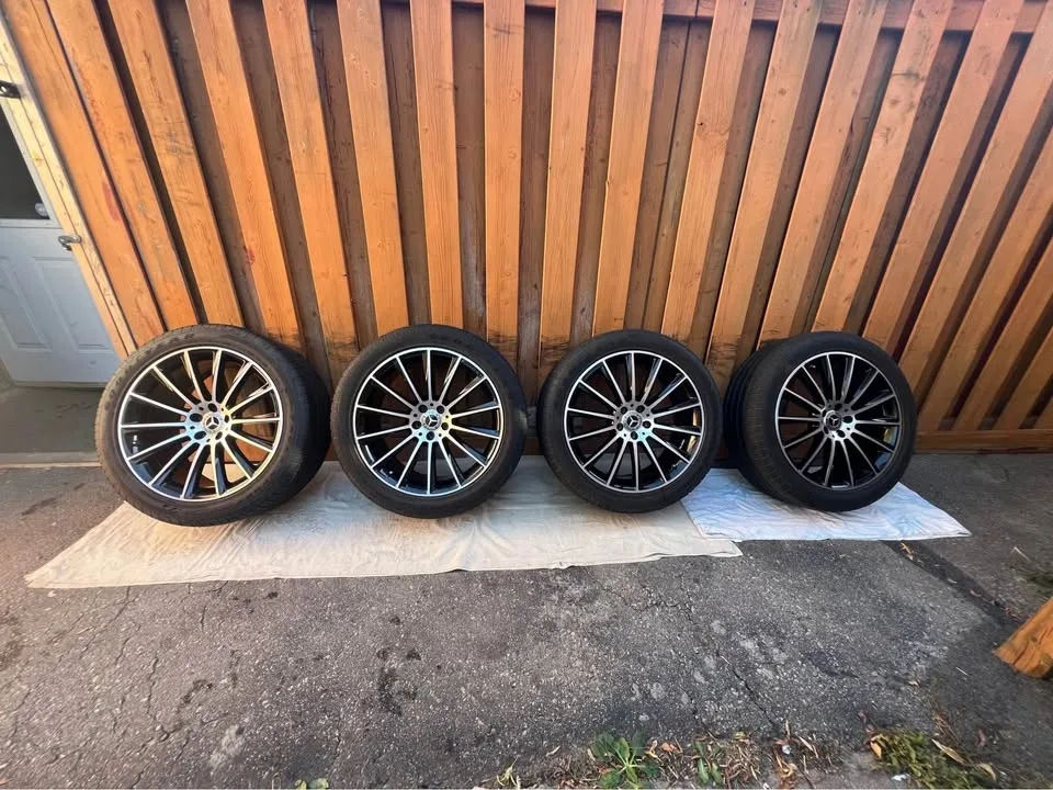 Mercedes-Benz S class 20 inch luxurious original rims staggered image indicator(3)