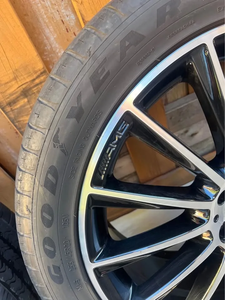 Mercedes-Benz S class 20 inch luxurious original rims staggered image indicator(4)