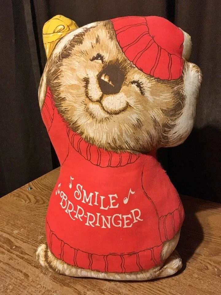 1982 SHIRT TALES CHRISTMAS SMILE KOALA BEAR 17"