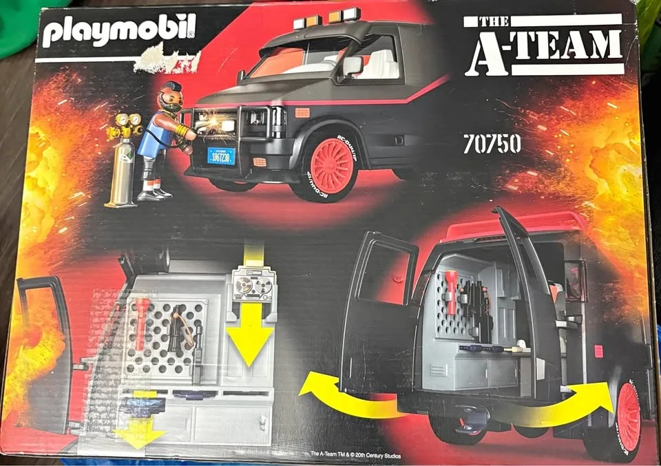 A-Team Van by Playmobil 69 pieces x 2