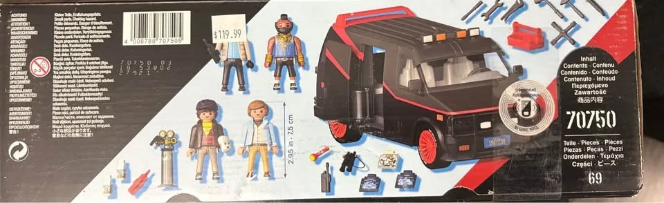A-Team Van by Playmobil 69 pieces x 2 image indicator(2)
