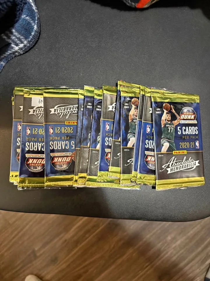 NBA Absolute Memorabilia Panini 2020-21 15 packs sealed