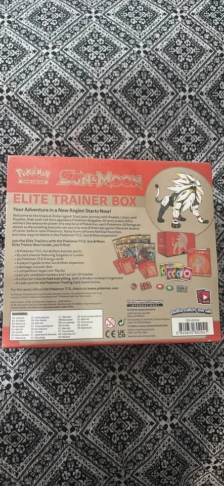 Pokemon Sun&Moon Elite Trainer Box image indicator(2)