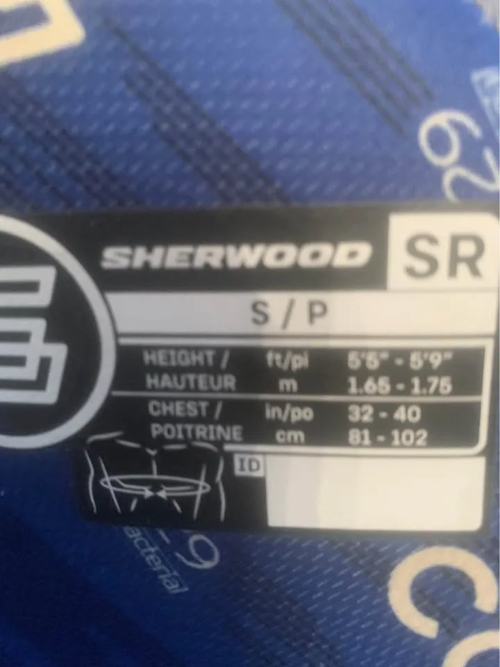 Senior small Sherwood chest protector image indicator(3)