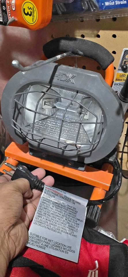 Hdx plug in work light