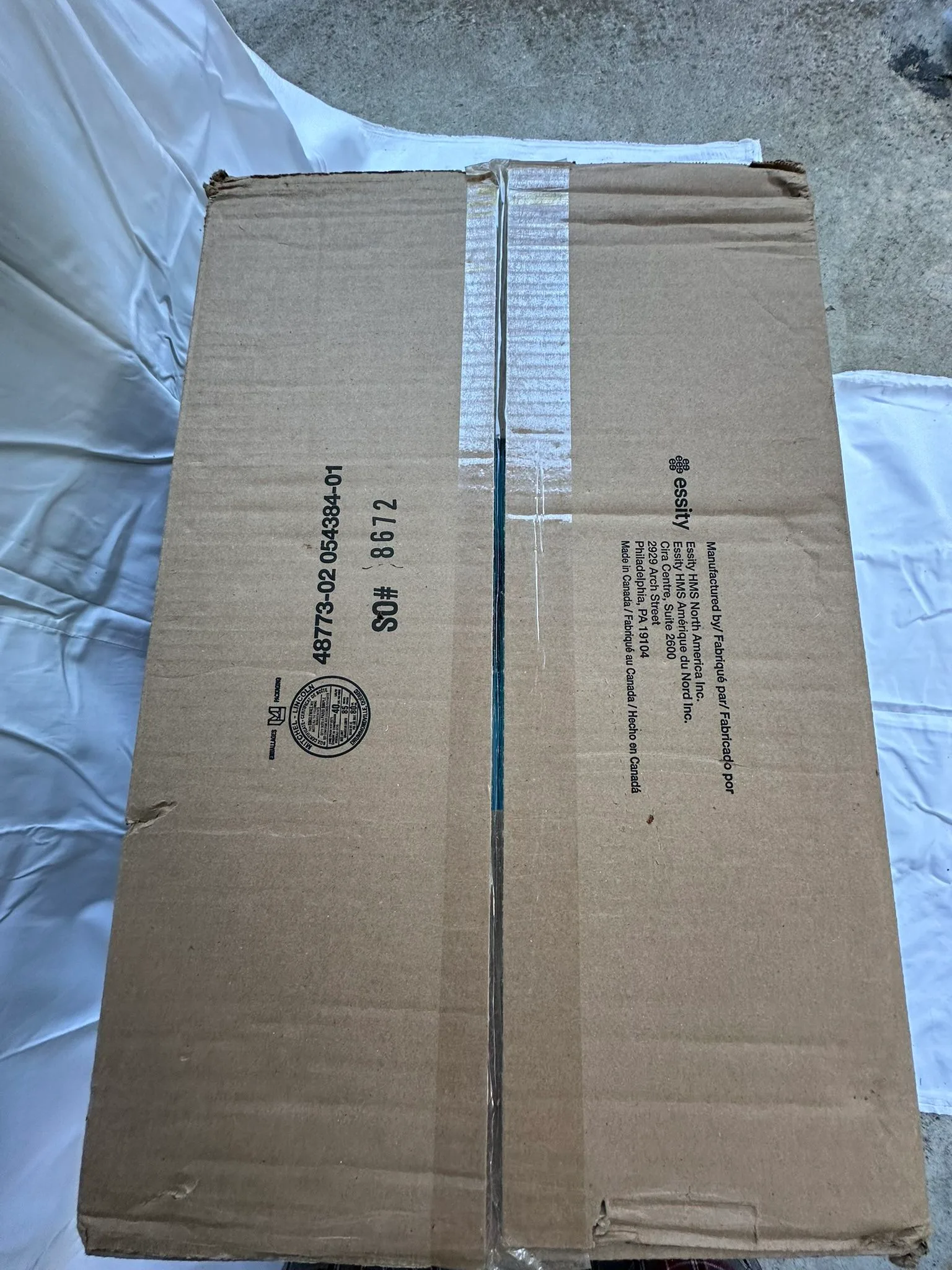 Attends XL 14-ct four packs unopened box 56 briefs #Cleanout image indicator(7)