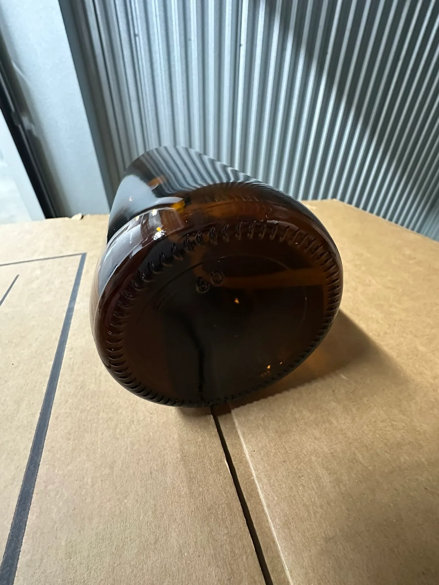 Refillable Brown Glass Pump Bottle Container Store #Cleanout image indicator(3)