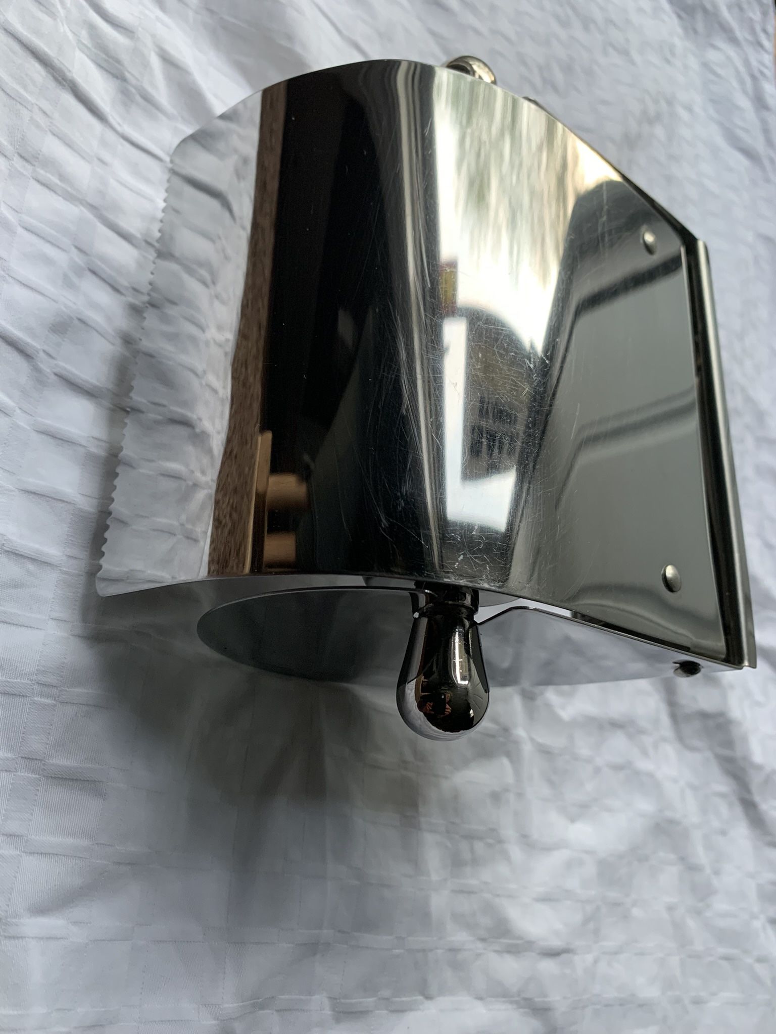 IKEA Baren Toilet Roll Holder Chromed&Stainless Steel #Cleanout - photo 2
