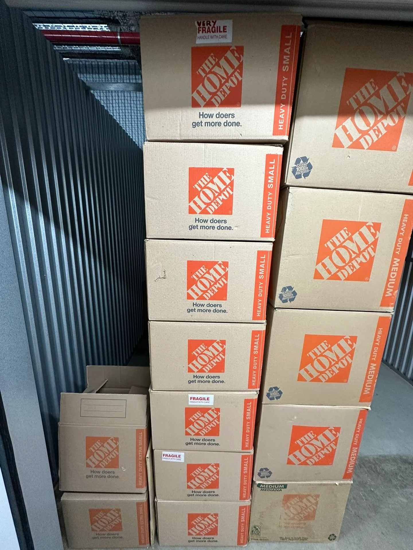 Sm Moving Box HD The Home Depot 11”X17”X11” #Cleanout image indicator(2)