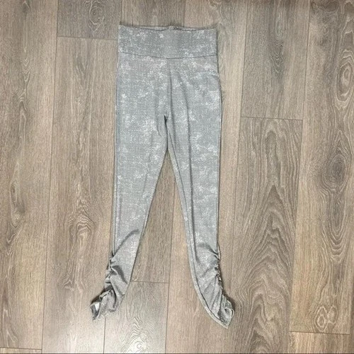 Mexx Women's Leggings Washed Tie Dye Ruched Gray Size Medium - photo 5