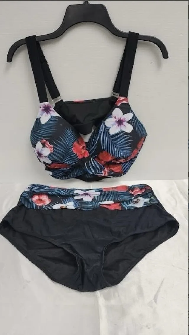 Hanna Nikole Tropical Print Women's Swimwear