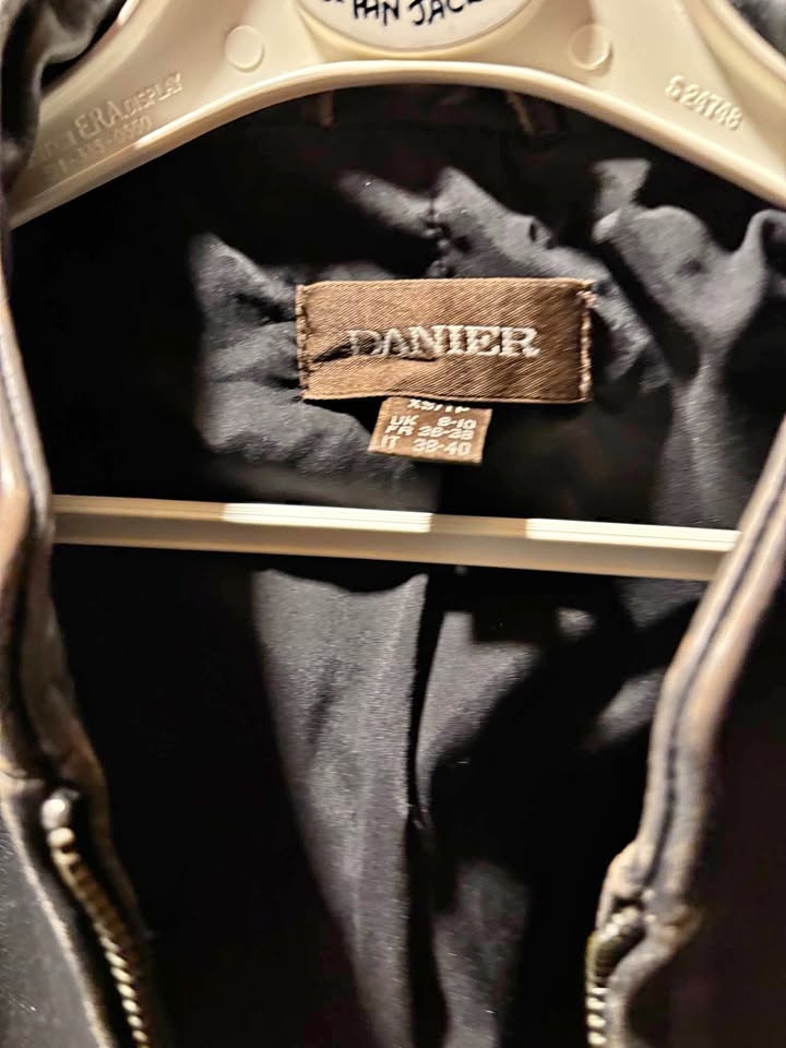 Vintage Danier Leather Motorcycle Jacket - XS