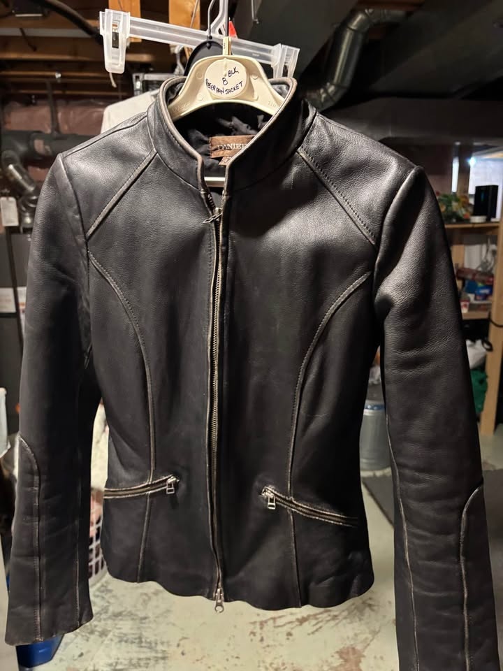Vintage Danier Leather Motorcycle Jacket - XS - photo 3