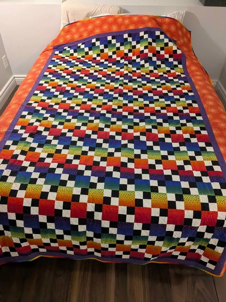 Professionally handmade Quilt for Double/ Queen Sized Bed