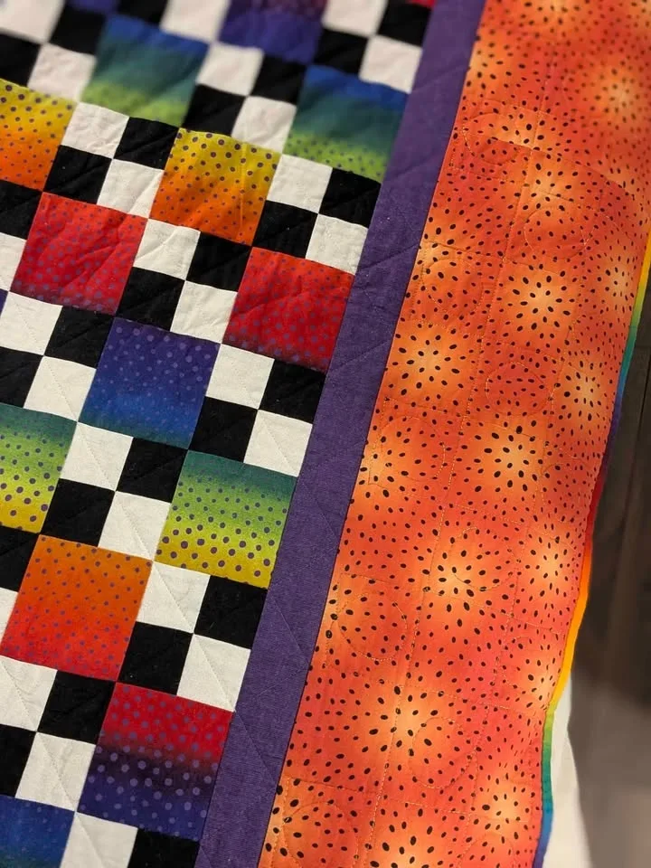 Professionally handmade Quilt for Double/ Queen Sized Bed image indicator(3)