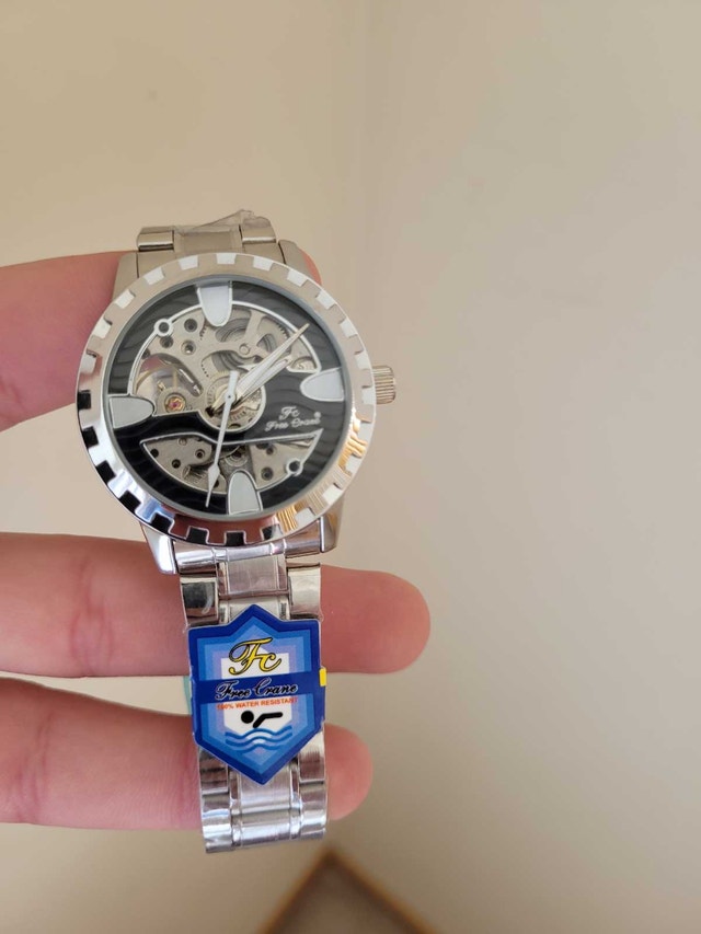 Brand New Silver Automatic Men's Watch - photo 2