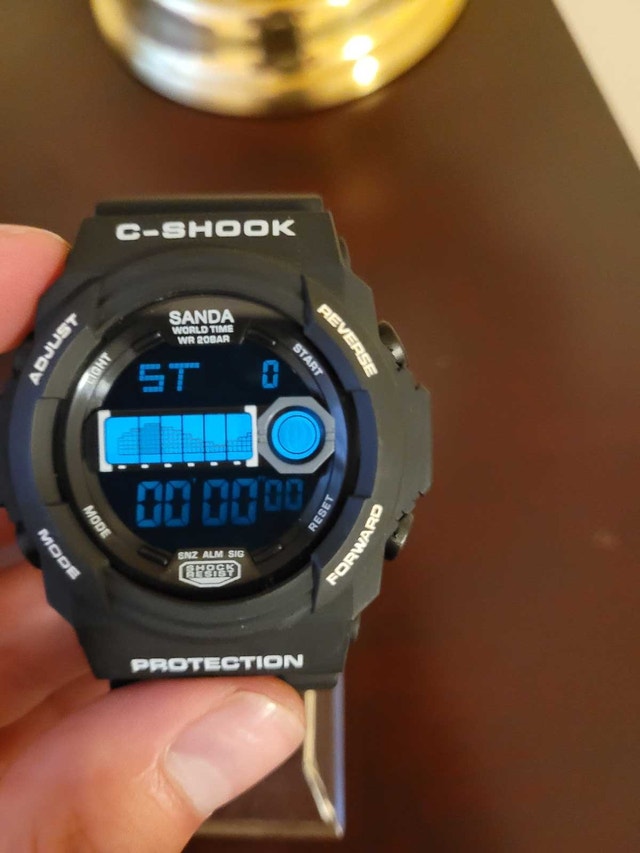 New Black Digital C shook Fashion watch - photo 4