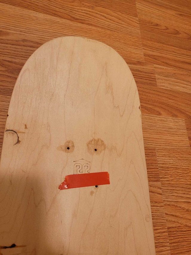 Natural Wood Skateboard Deck - photo 4