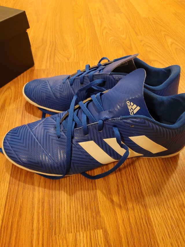 Men's US 11 Adidas Nemeziz Tango 18.4 Indoor Soccer Shoes - photo 2