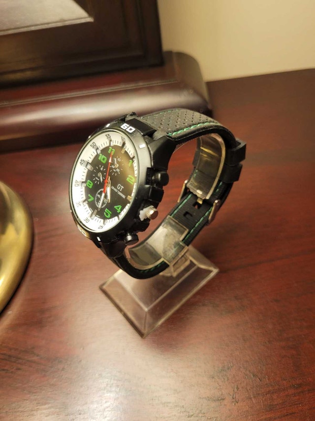 New Green Men’s Sport GT Grand Touring Fashion Watch - photo 2
