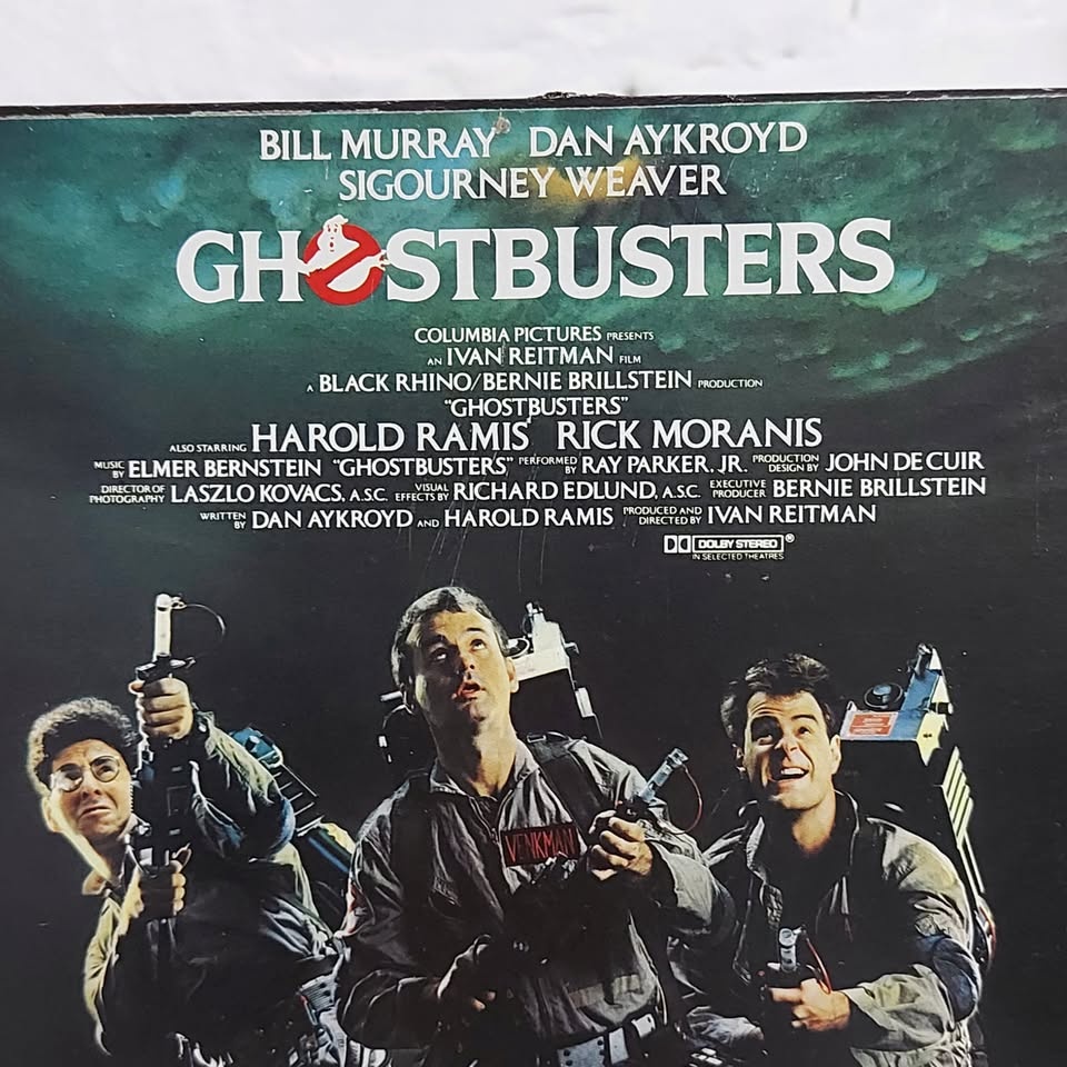 GHOSTBUSTERS original soundtrack vinyl record LP (Rare) - photo 3