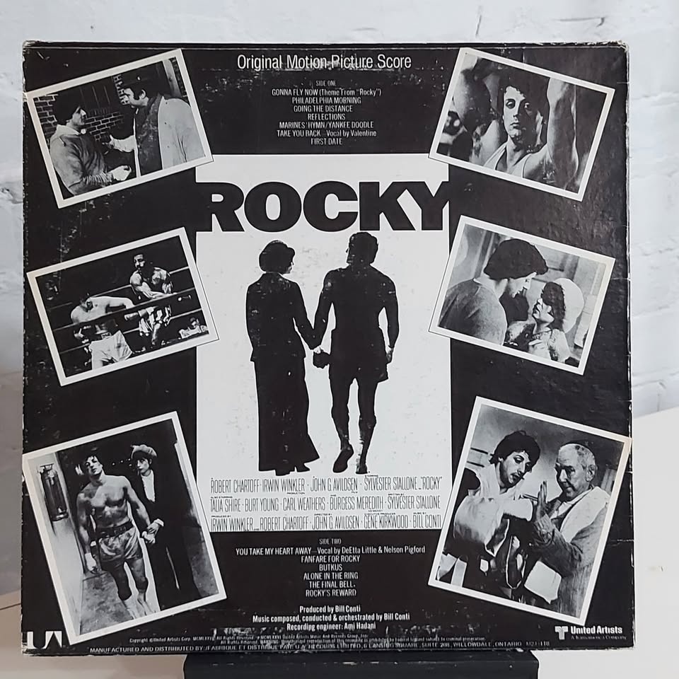 Rocky Original Motion Picture Score vinyl record LP - photo 3