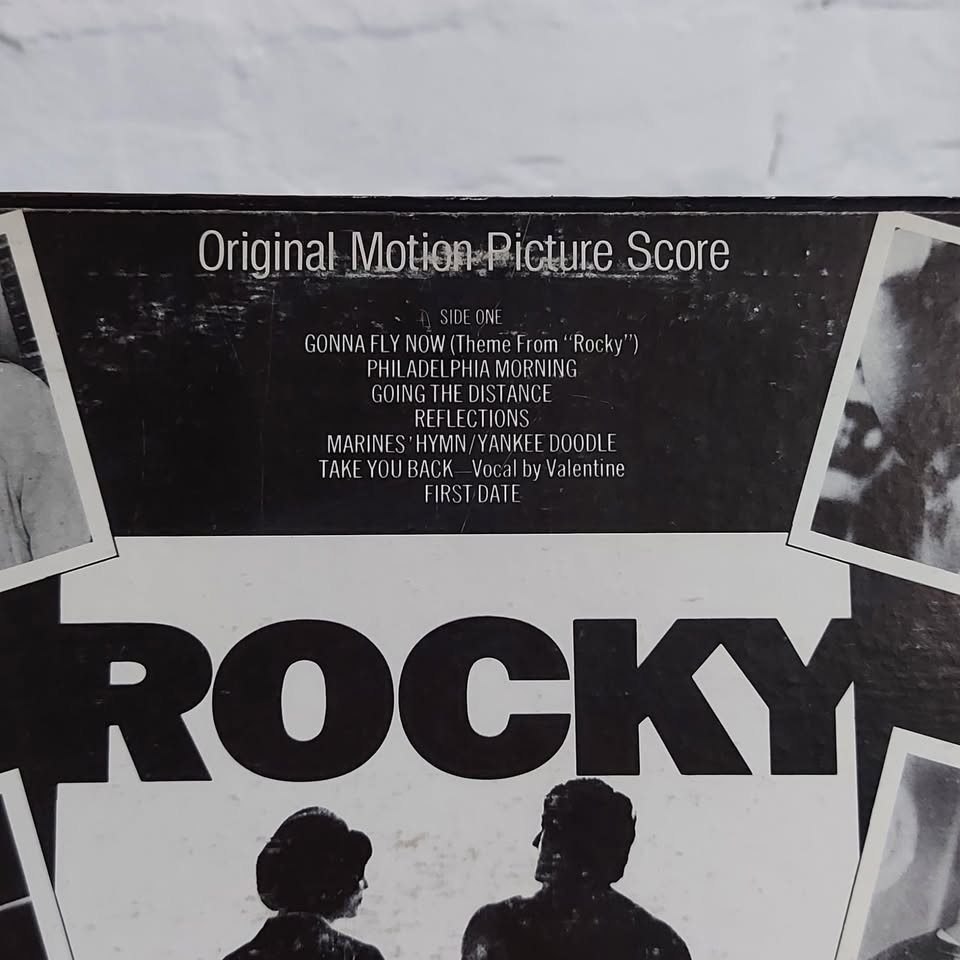 Rocky Original Motion Picture Score vinyl record LP - photo 4