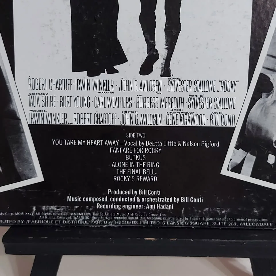 Rocky Original Motion Picture Score vinyl record LP image indicator(5)