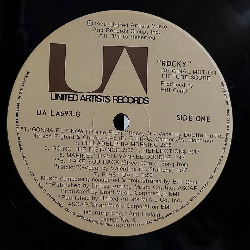 Rocky Original Motion Picture Score vinyl record LP image indicator(7)