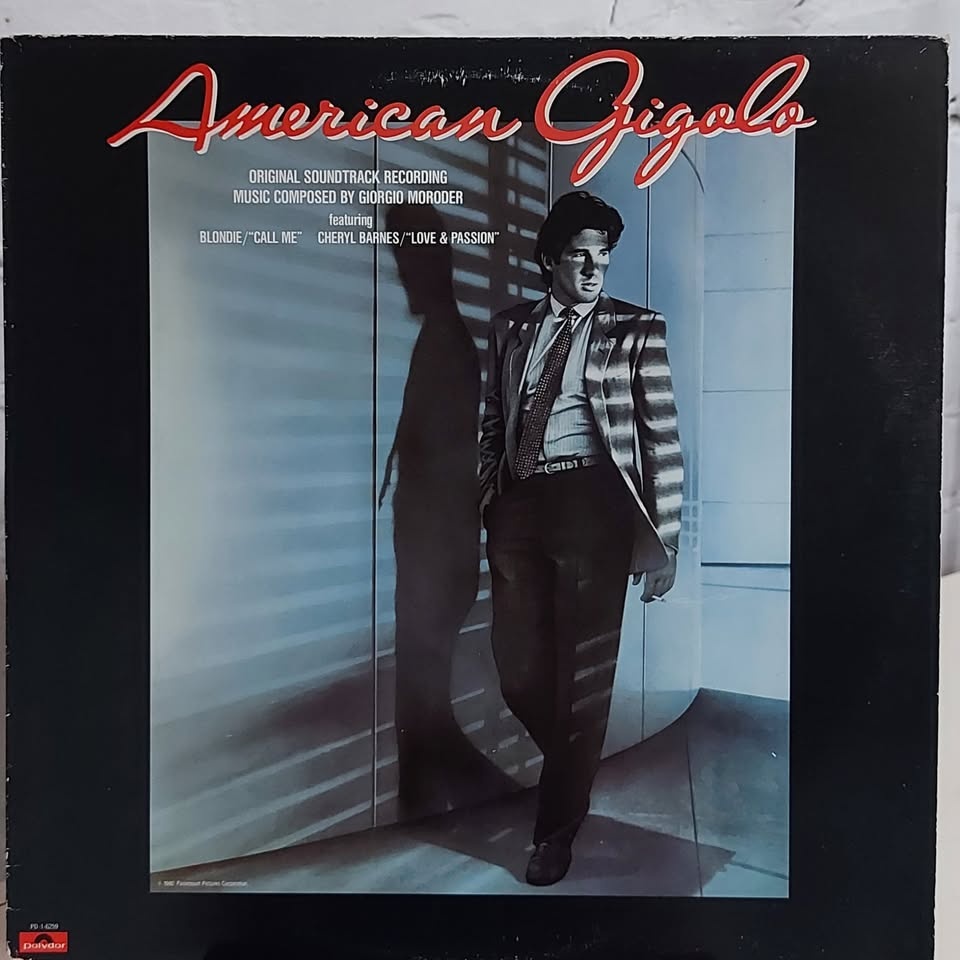 American Gigolo movie soundtrack vinyl record LP