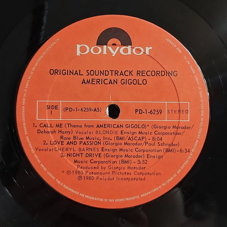 American Gigolo movie soundtrack vinyl record LP image indicator(7)