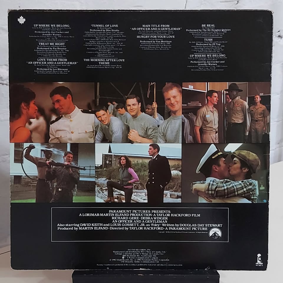 An Officer And A Gentleman Original SoundTrack vinyl LP - photo 2