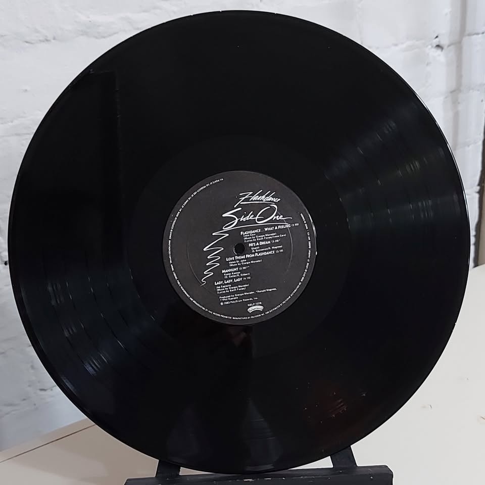 Flashdance movie soundtrack vinyl record LP - photo 3