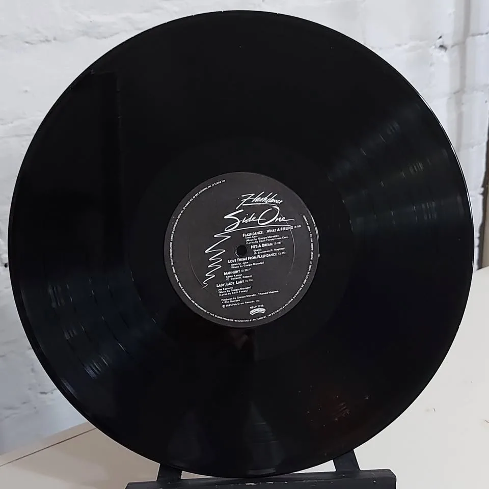 Flashdance movie soundtrack vinyl record LP image indicator(3)